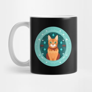 Somali Cat Xmas Ornament, Love Cats Mug